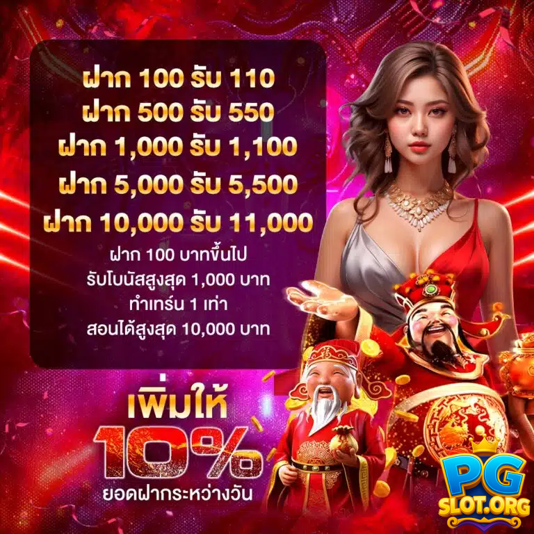 pgthv1 เพิ่ม 10%